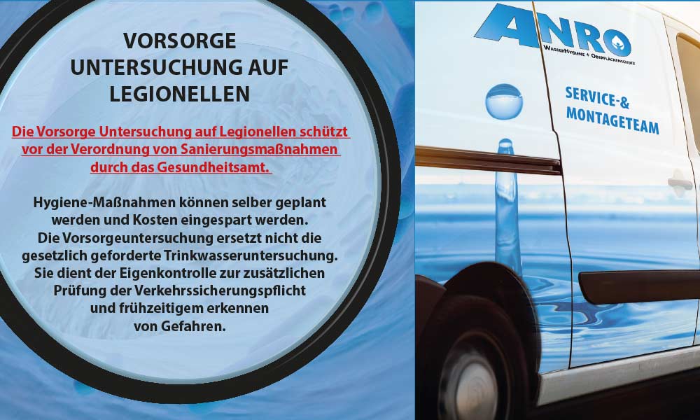Legionellen, Pseudomonaden und E-Coli-Bakterien kommen – auch in Deutschland – immer wieder in Trinkwasserleitungen vor. Trotz strenger Vorschriften